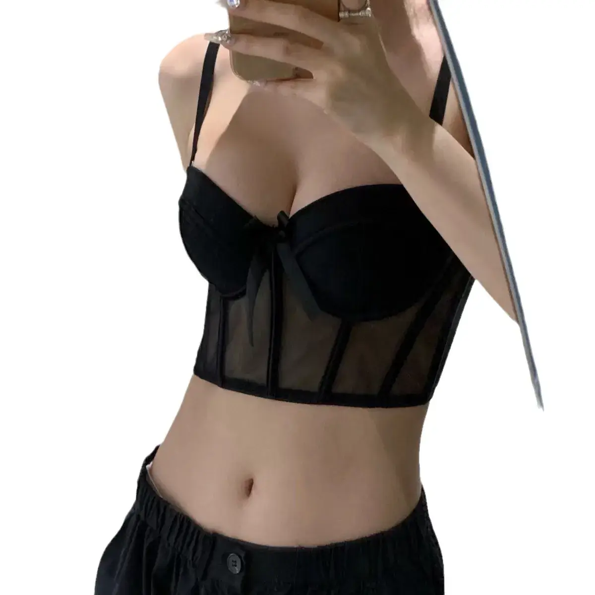 French Advanced Outerwear Fishbone Corset Women