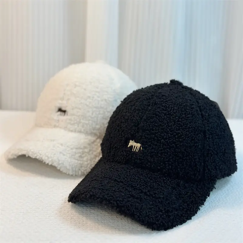 Korean Velvet Fox Cap for Men Winter Warm - Image 7