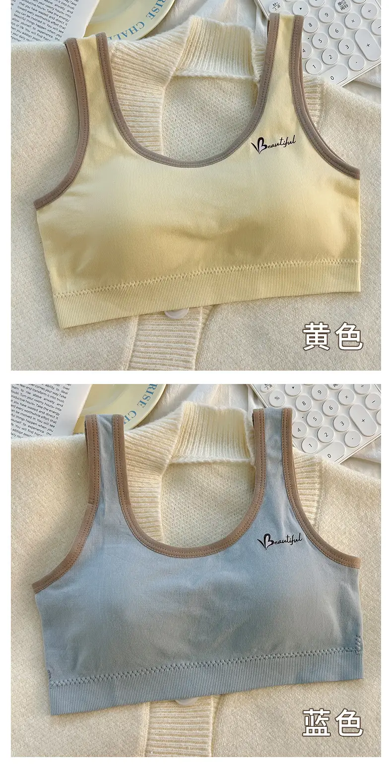 Girls' Bra Intimates, Girls' Intimates, Development Period Kidsren's Vest, Primary School Students, Junior High School Students 11-14 Years Old — feature 9