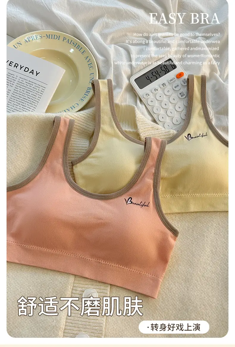 Girls' Bra Intimates, Girls' Intimates, Development Period Kidsren's Vest, Primary School Students, Junior High School Students 11-14 Years Old — feature 8