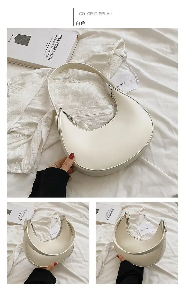 Summer Retro Yellow Shoulder Bag for Women 2024 — feature 20