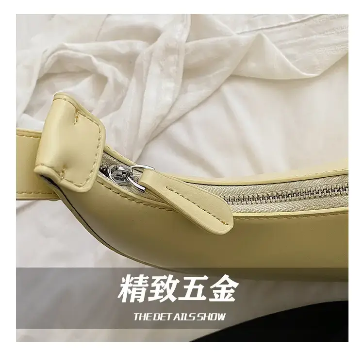 Summer Retro Yellow Shoulder Bag for Women 2024 — feature 4