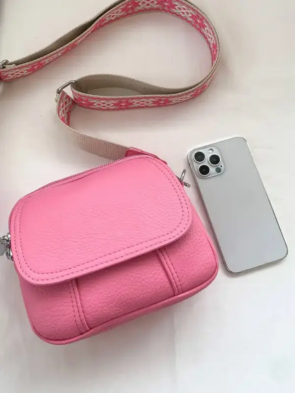 Black Korean Style Crossbody Bag for Women 2024 - Image 8