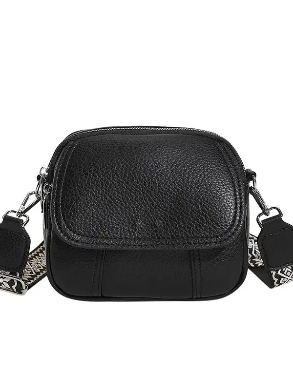 Black Korean Style Crossbody Bag for Women 2024 - Image 10