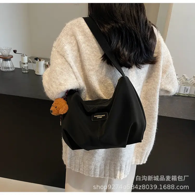 Women Casual Shoulder Bag Beige Korean Style 2026 — feature 18