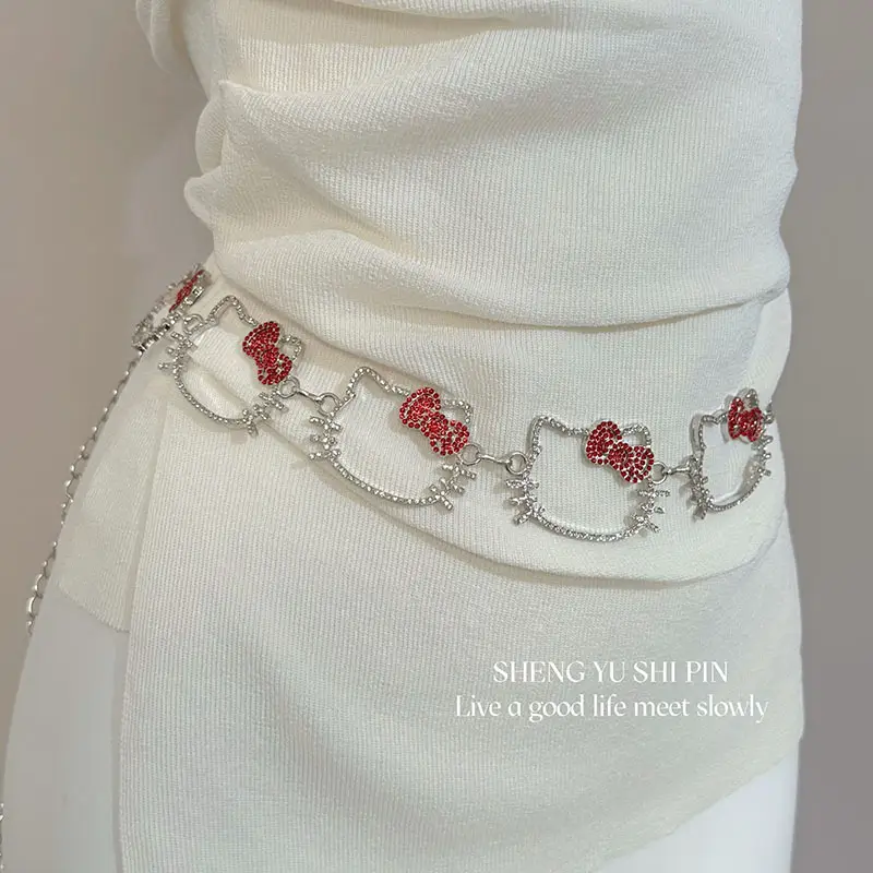 Super Fairy Tassel Flower Pearl Multi-Layer Waist Chain Niche High-End Stylish Versatile Fashionable Elegant Women Matchinging Waist Accessories