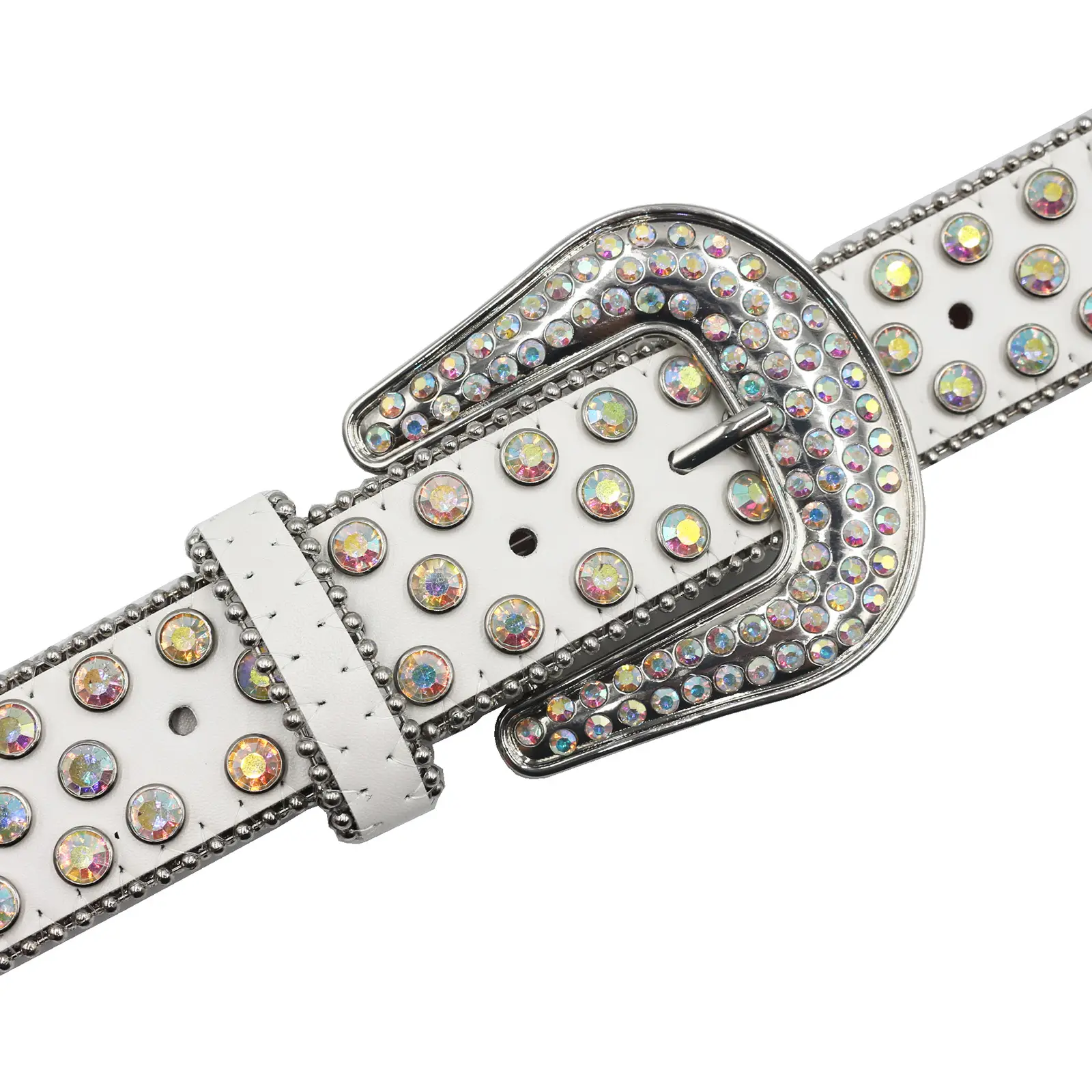 European Rhinestone Punk Belt for Men Women - Image 4