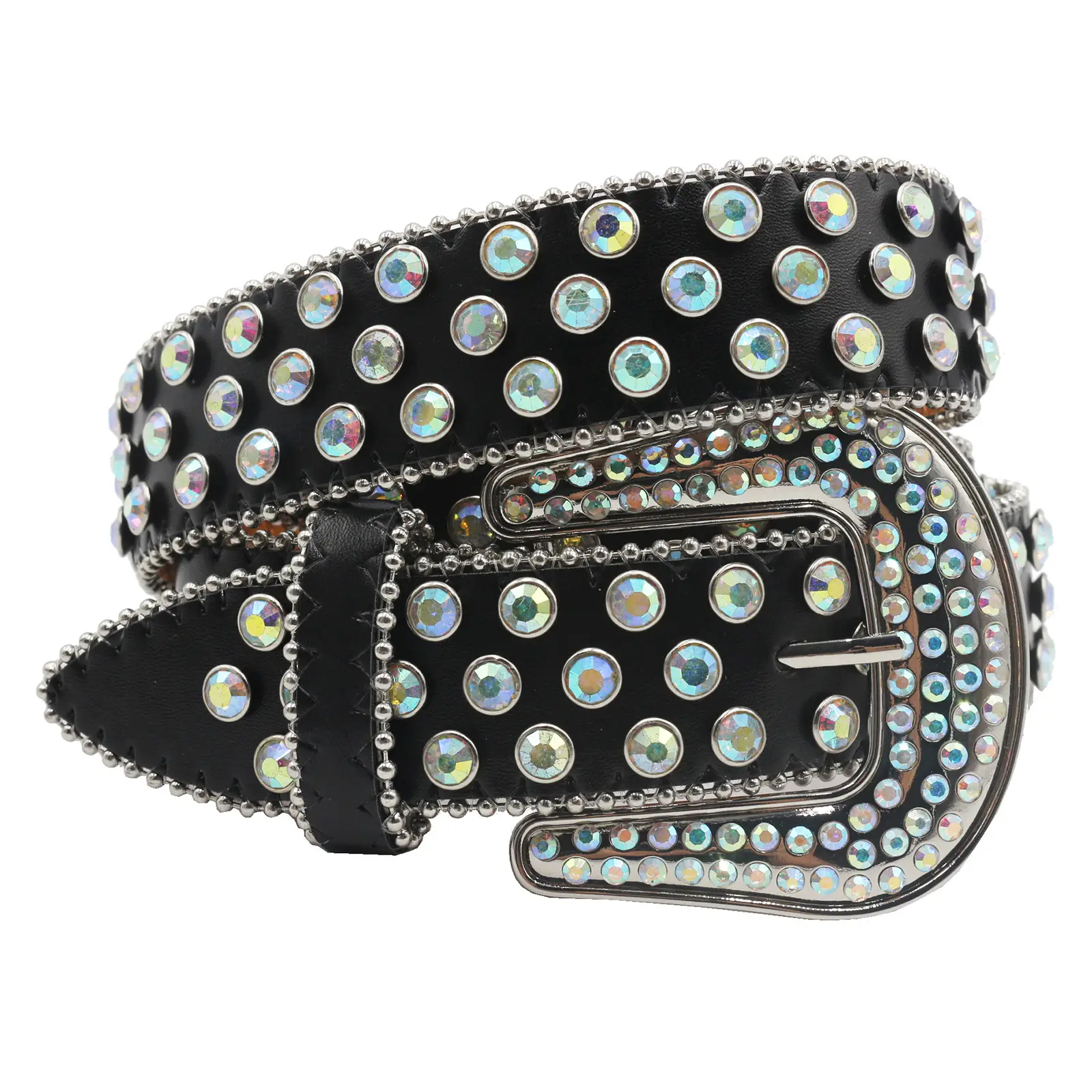 European Rhinestone Punk Belt for Men Women — feature 11