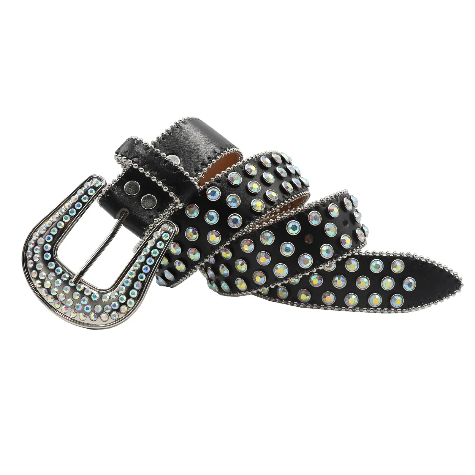 European Rhinestone Punk Belt for Men Women — feature 12