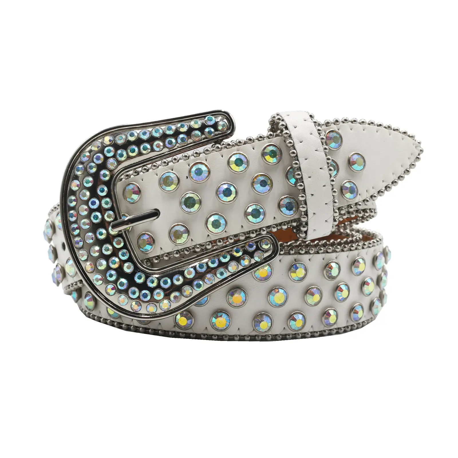 European Rhinestone Punk Belt for Men Women — feature 2