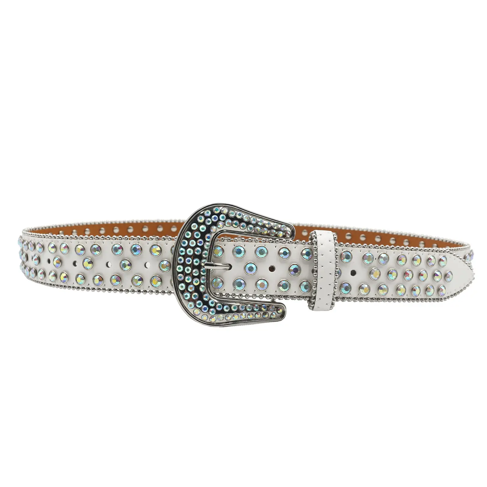 European Rhinestone Punk Belt for Men Women — feature 5
