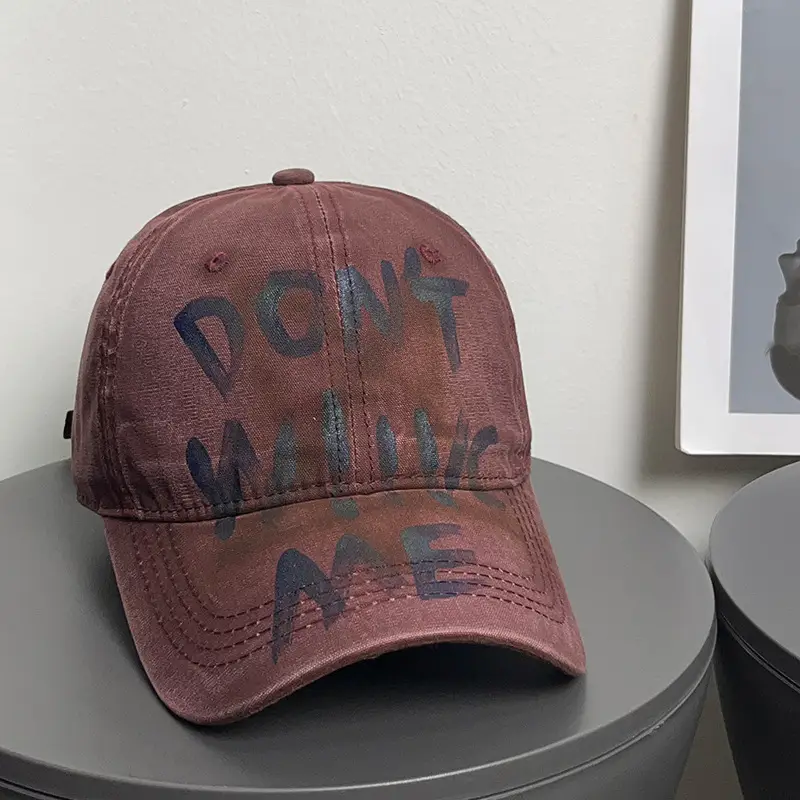 Retro Graffiti Cap Women Men Street Cool