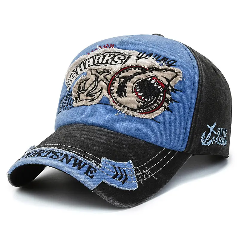 Men's Embroidered Baseball Cap with Dragon Design - Image 5