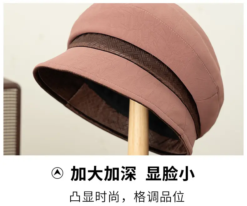 Women's Japanese Duck Cap Winter Ear Protection — feature 4