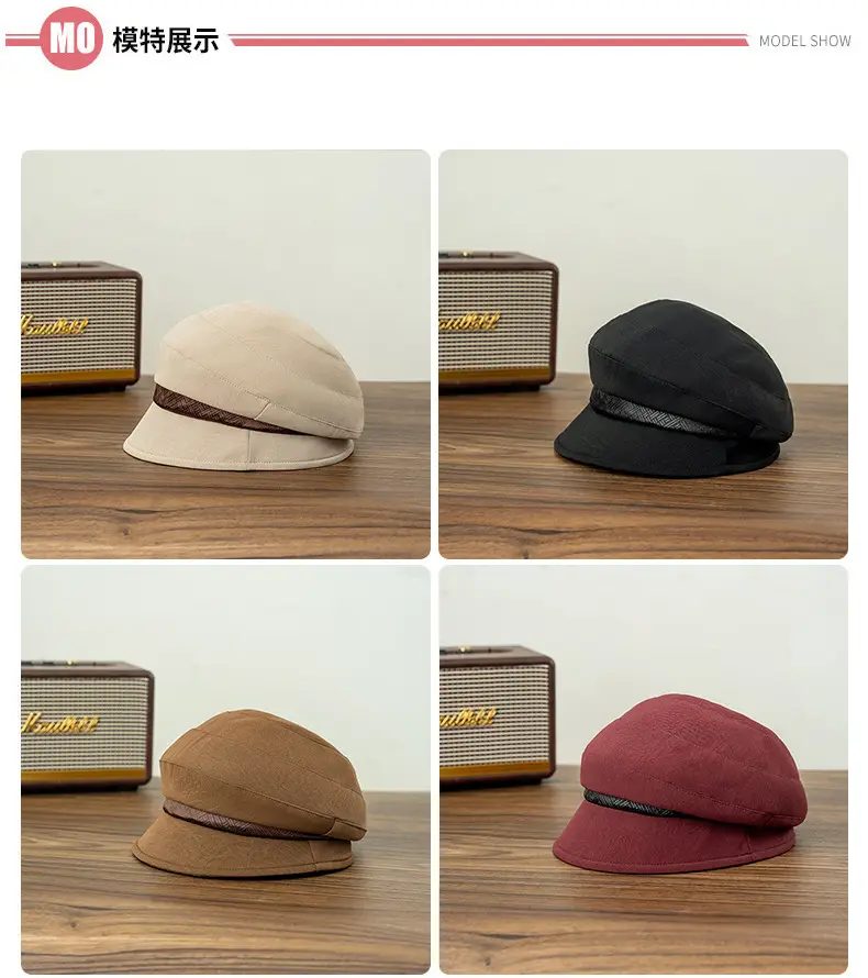 Women's Japanese Duck Cap Winter Ear Protection — feature 7