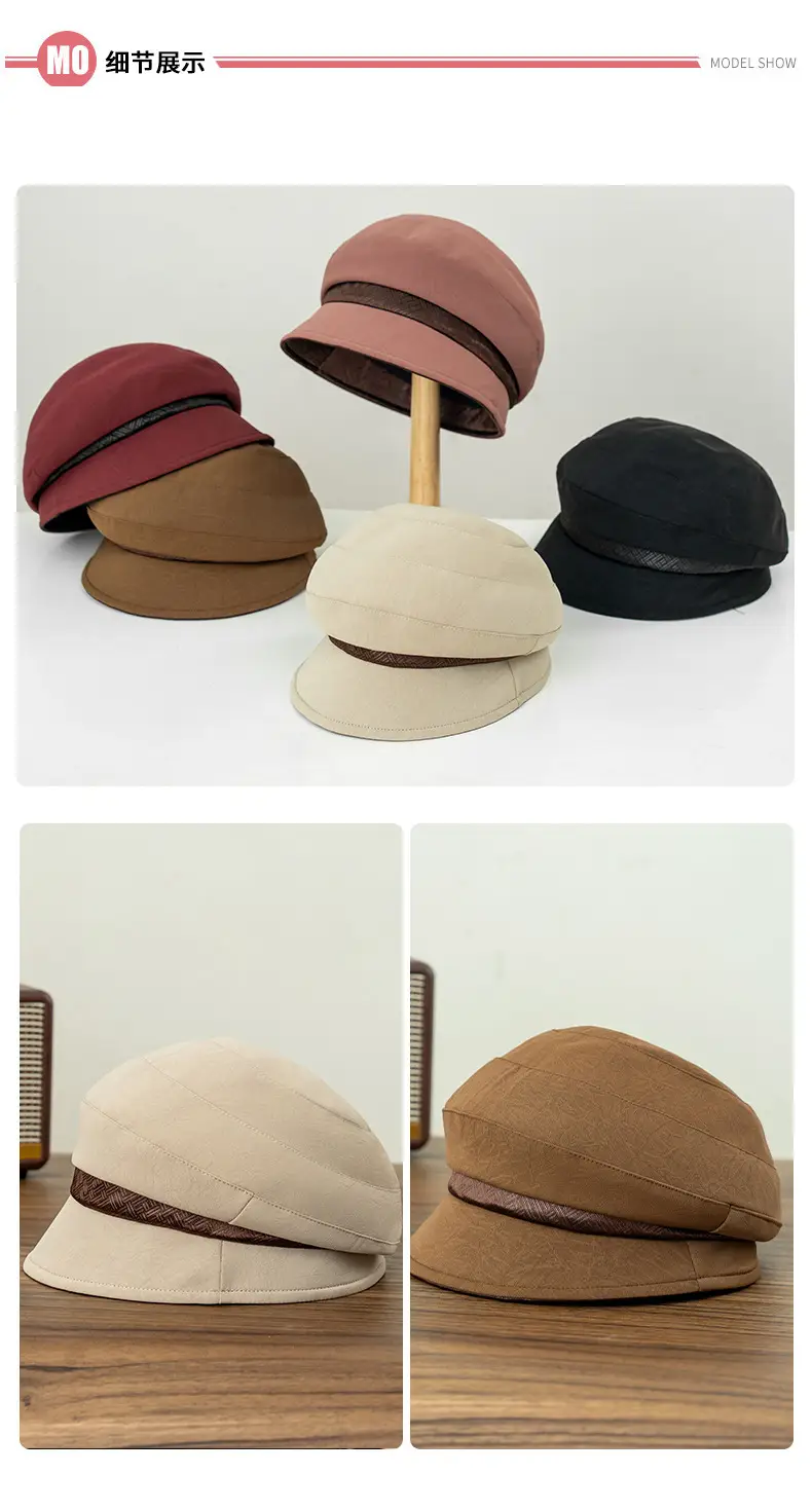 Women's Japanese Duck Cap Winter Ear Protection — feature 8