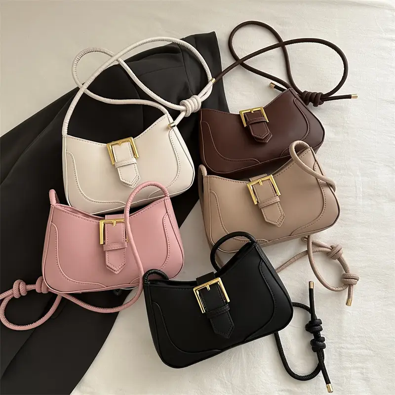 Women's Retro Brown Shoulder Messenger Bag 2024 - Image 6