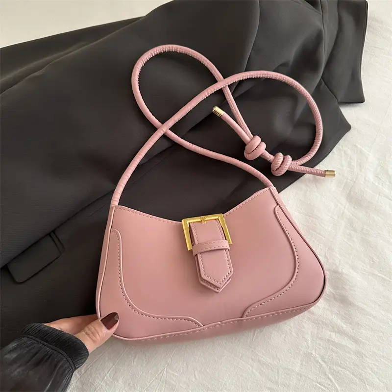 Women's Retro Brown Shoulder Messenger Bag 2024 - Image 8