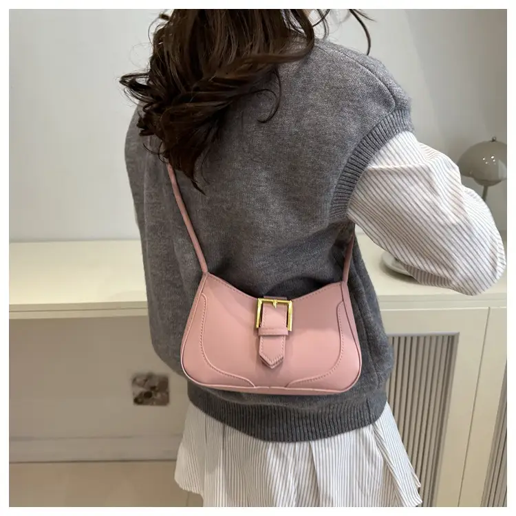 Women's Retro Brown Shoulder Messenger Bag 2024 — feature 31