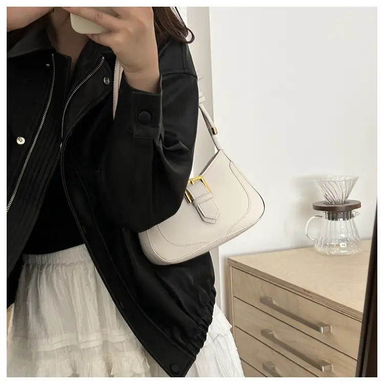 Women's Retro Brown Shoulder Messenger Bag 2024 — feature 46