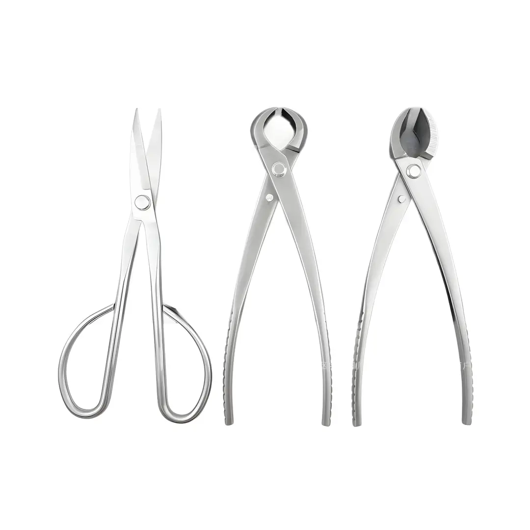 All Steel 8inch Bonsai Special Set Garden Pliers for Cutting Branches, Green Plants, Leaf Buds, Ball Joint Pliers, Diagonal Pliers, Sanded Style - Image 5