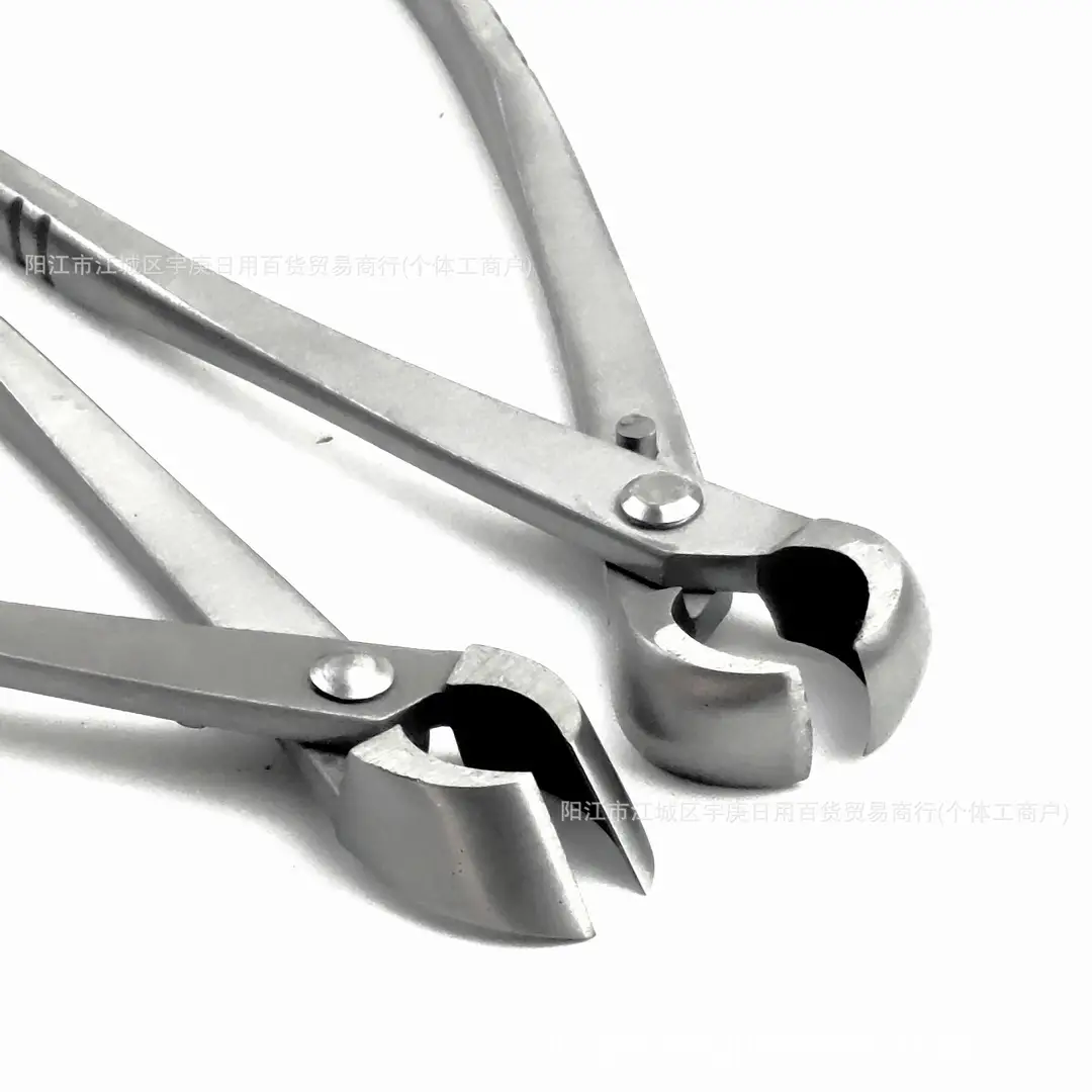 All Steel 8inch Bonsai Special Set Garden Pliers for Cutting Branches, Green Plants, Leaf Buds, Ball Joint Pliers, Diagonal Pliers, Sanded Style — feature 14