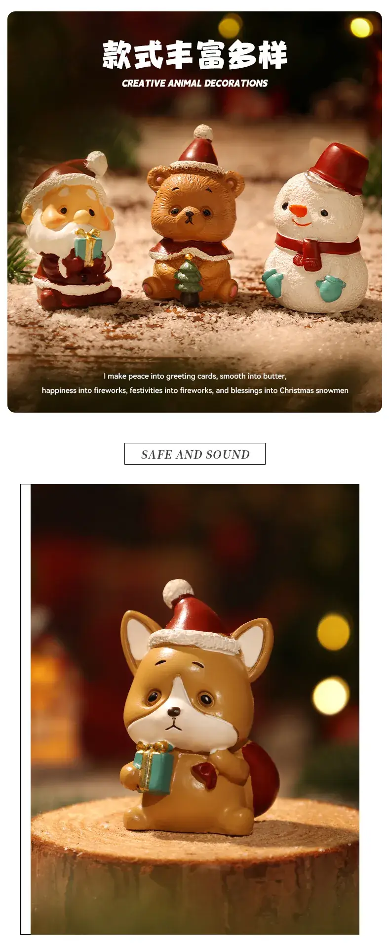 Christmas Elk Doll Ornament for Holiday Decor — feature 5