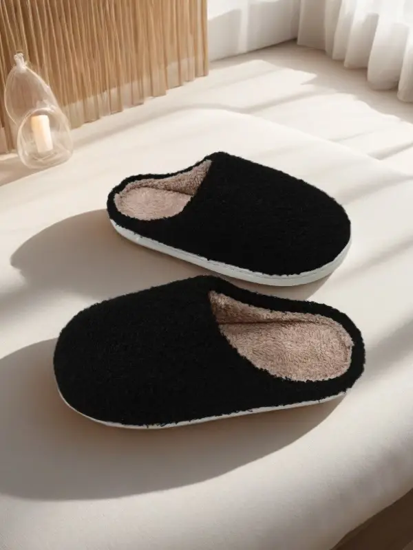 Cross-border wholesale and foreign trade hot Halloween new cotton slippers for men and women home winter skull screaming cotton slippers