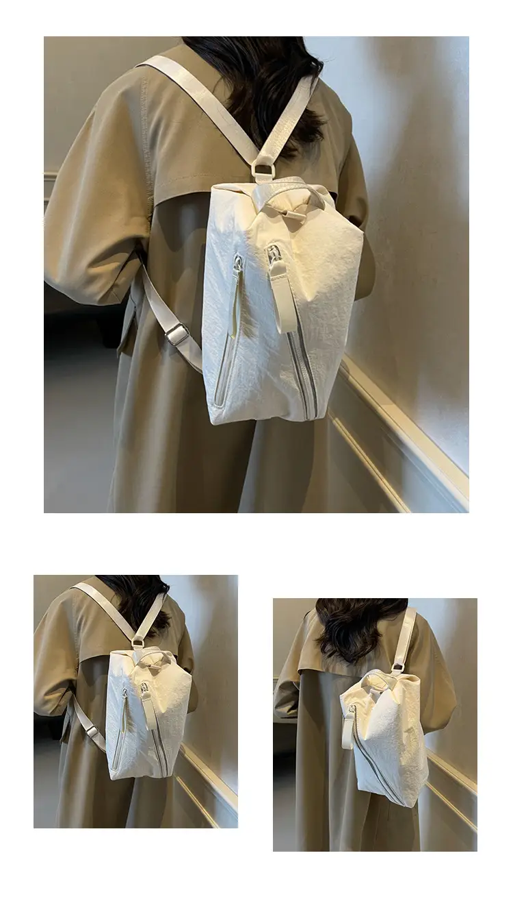 White Multi-Functional Shoulder Bag for Women — feature 10