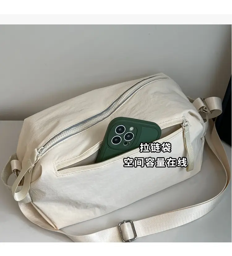 White Multi-Functional Shoulder Bag for Women — feature 6