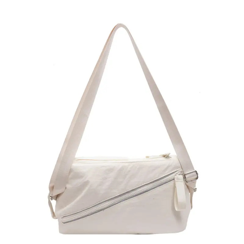 White Multi-Functional Shoulder Bag for Women