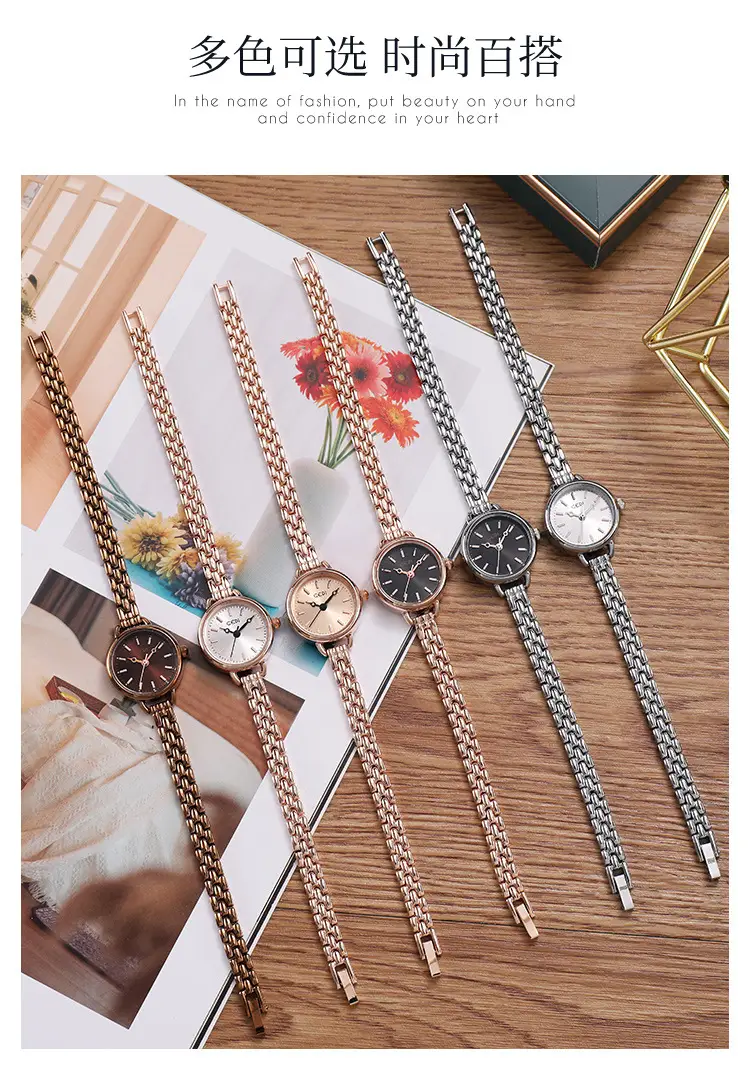 Goldie Ladies Quartz Watch Silver Alloy Waterproof — feature 6