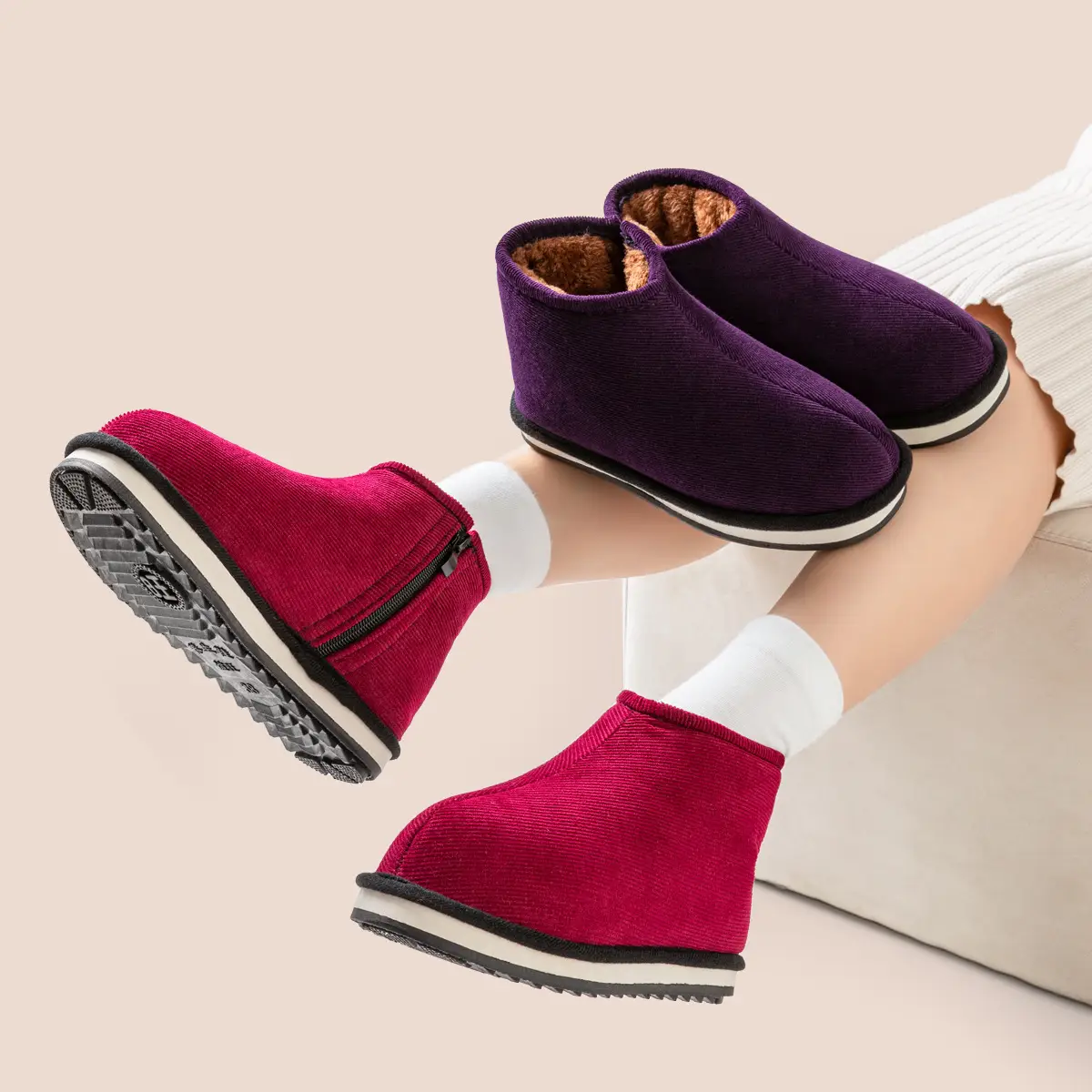 Warm Fleece-Lined Snow Boots for Women Winter - Image 6