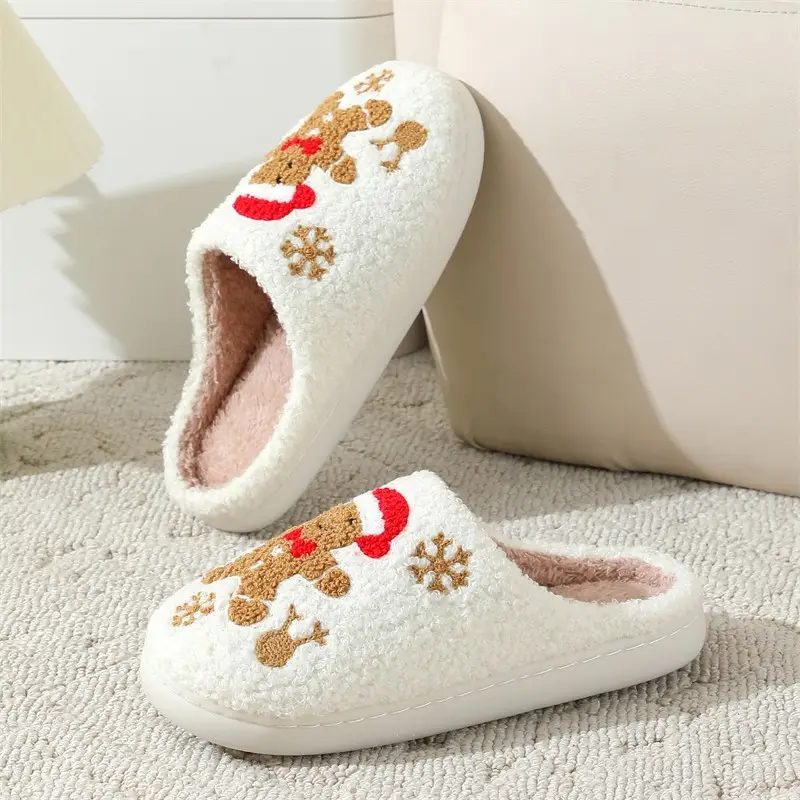 2026 New Cross-Border Furry Slippers for Men and Women, Home Winter Cotton Slippers, Winter Indoor Home Cross-Border Slippers — feature 10