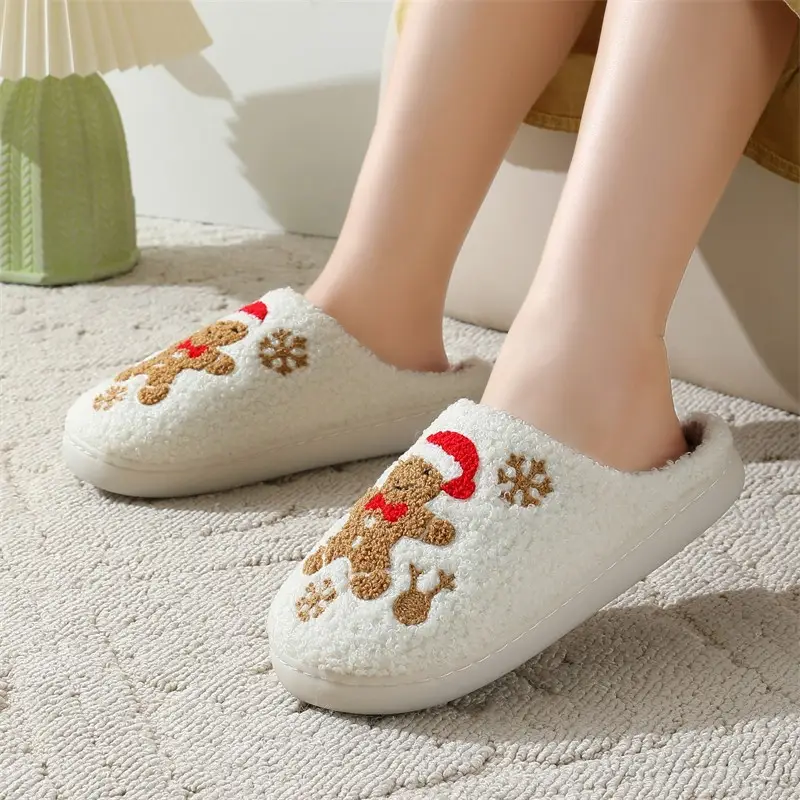 2026 New Cross-Border Furry Slippers for Men and Women, Home Winter Cotton Slippers, Winter Indoor Home Cross-Border Slippers — feature 11