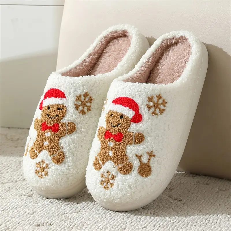 2026 New Cross-Border Furry Slippers for Men and Women, Home Winter Cotton Slippers, Winter Indoor Home Cross-Border Slippers — feature 14