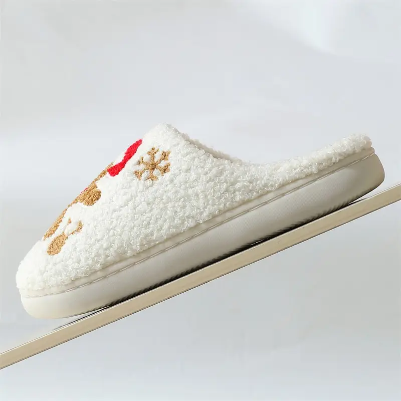 2026 New Cross-Border Furry Slippers for Men and Women, Home Winter Cotton Slippers, Winter Indoor Home Cross-Border Slippers — feature 6