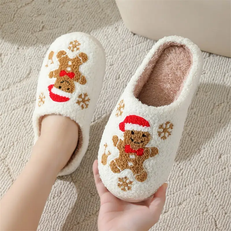 2026 New Cross-Border Furry Slippers for Men and Women, Home Winter Cotton Slippers, Winter Indoor Home Cross-Border Slippers — feature 9