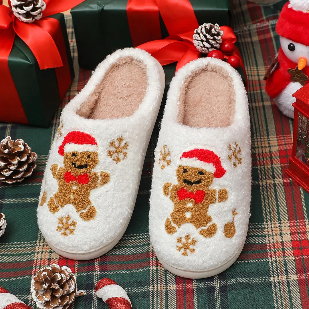 2026 New Cross-Border Furry Slippers for Men and Women, Home Winter Cotton Slippers, Winter Indoor Home Cross-Border Slippers