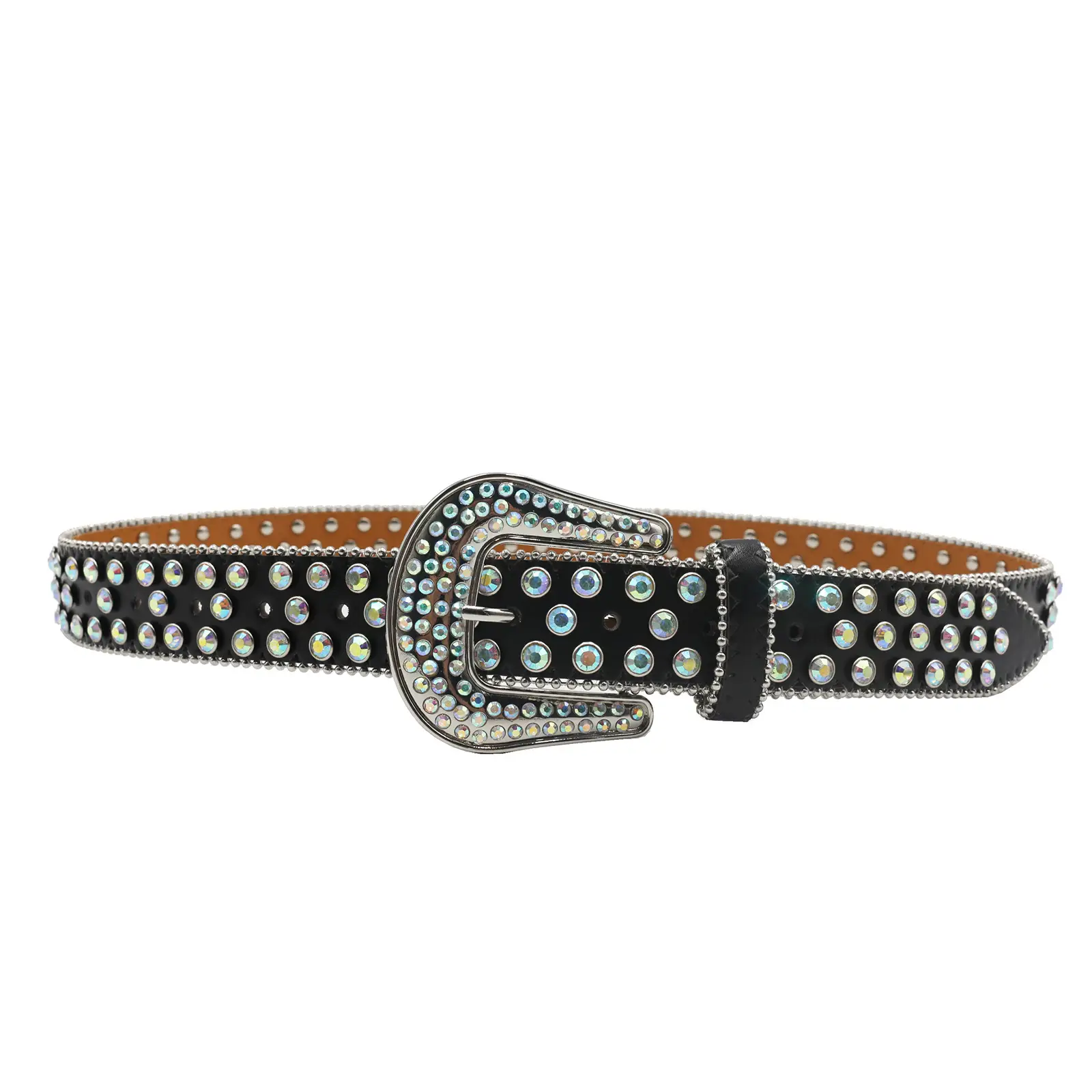 European Style Diamond Rhinestone Punk Belt for Men Women - Image 5