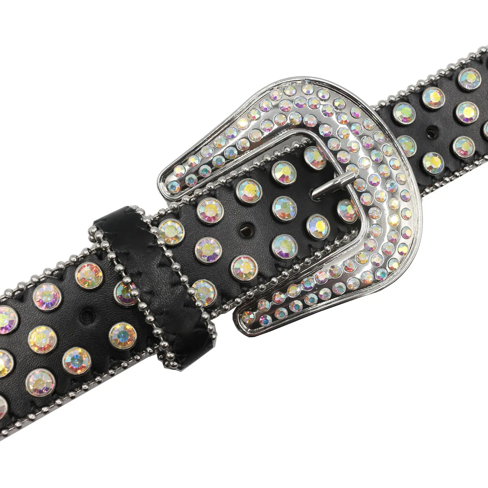 European Style Diamond Rhinestone Punk Belt for Men Women - Image 6