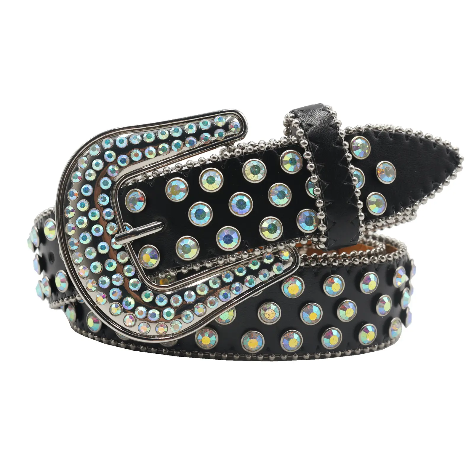 European Style Diamond Rhinestone Punk Belt for Men Women — feature 10