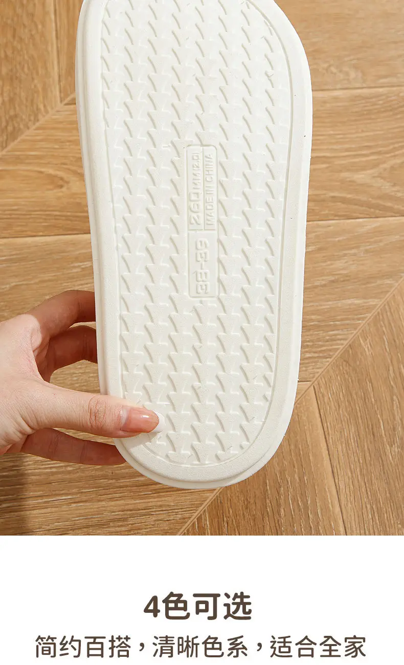 Couple Cotton Slippers Women's Autumn and Winter New Home Indoor Non-Slip Soft-Sole Mao Cotton Shoes Men's One-Piece Hair — feature 5