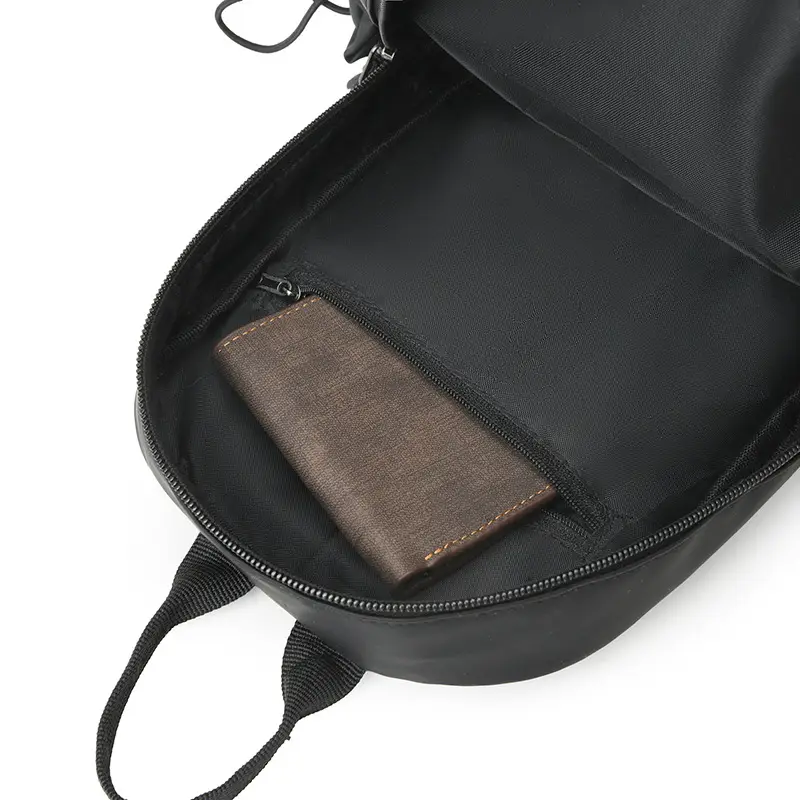 Men's Grey Crossbody Bag Large Capacity Lightweight - Image 5