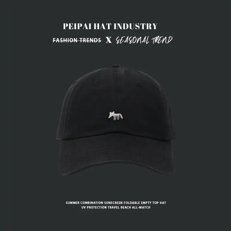 Fox Grape Red Baseball Cap Women Wide Brim Sunshade — feature 7