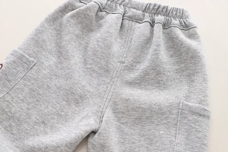 Gray Fleece Lined Pants for Boys Girls 2024 — feature 11