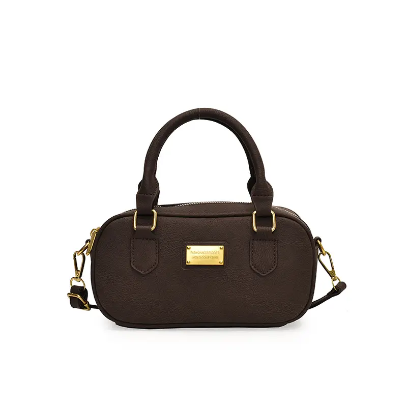 Women's Brown Leather Shoulder Bag 2024 - Image 7