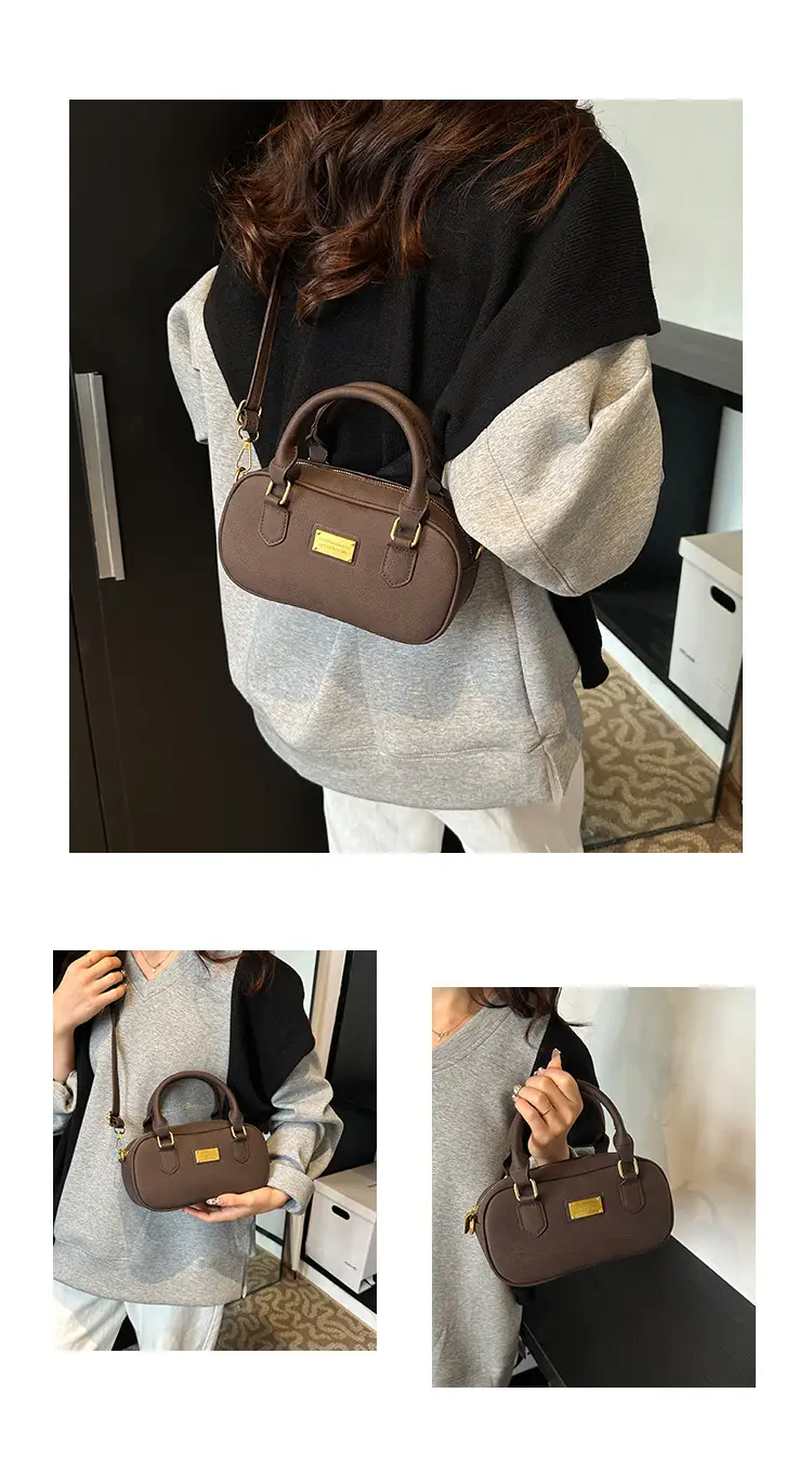 Women's Brown Leather Shoulder Bag 2024 — feature 10