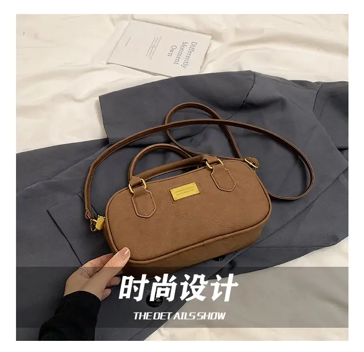 Women's Brown Leather Shoulder Bag 2024 — feature 6