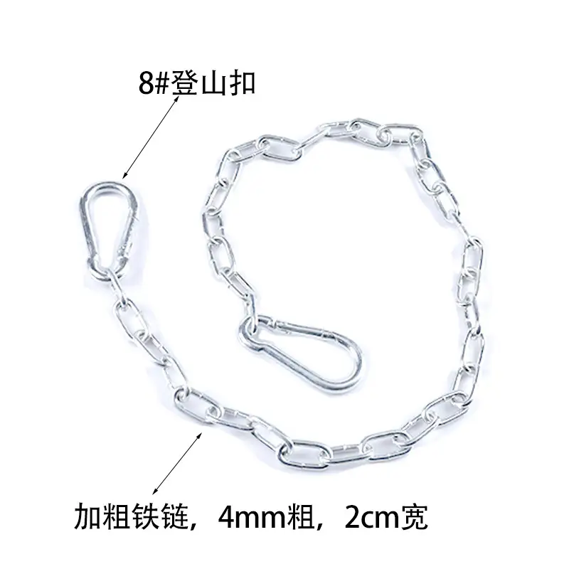 Weight-bearing Iron Chain Fitness Belt 4mm Thick - Image 3